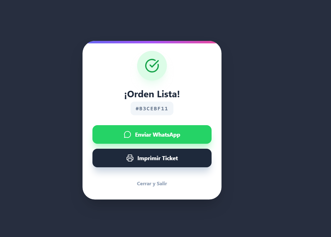 Orden de Servicio Digital